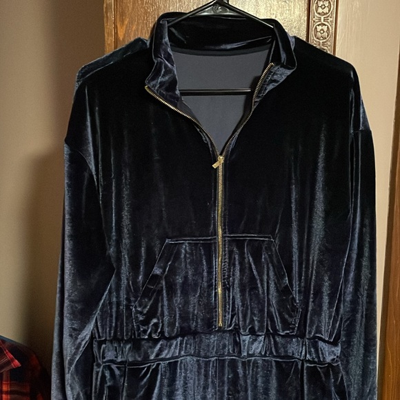 Fabletics Vanessa Hudgens Velour Tracksuit - Picture 2 of 3